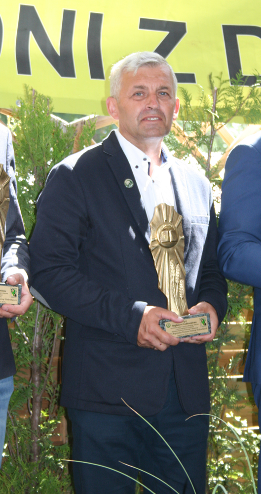 Bogdan Godlewski, specjalista ds. hodowli SHiUZ Bydgoszcz,  uhonorowany statuetką VIGORa